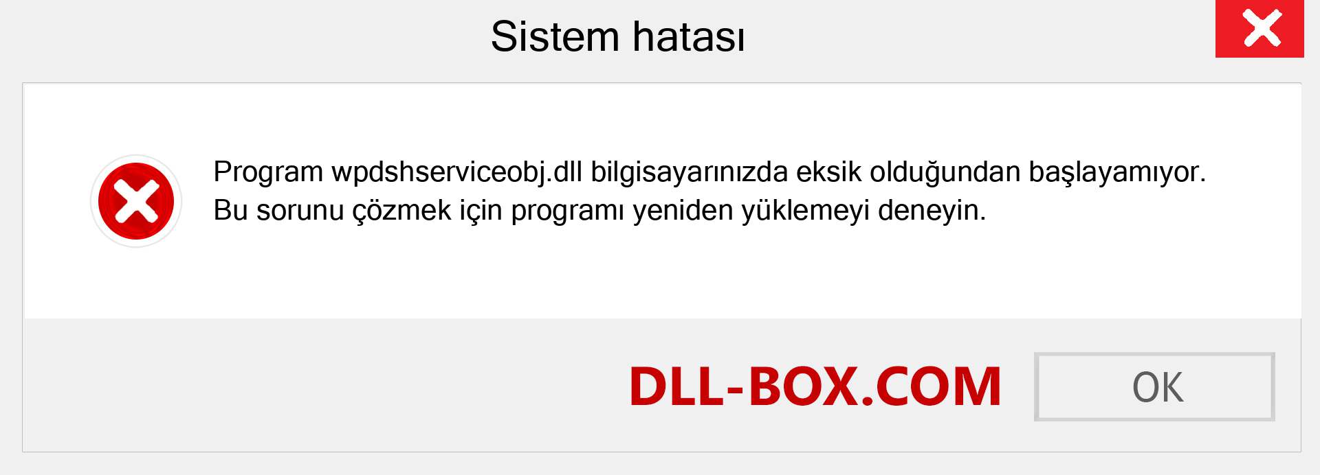 wpdshserviceobj.dll dosyası eksik mi? Windows 7, 8, 10 için İndirin - Windows'ta wpdshserviceobj dll Eksik Hatasını Düzeltin, fotoğraflar, resimler